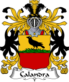 Italian Coat of Arms for Calandra