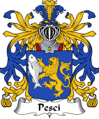 Italian Coat of Arms for Pesci