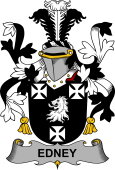 Irish Coat of Arms for Edney