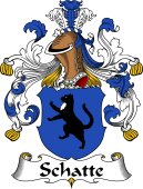 German Wappen Coat of Arms for Schatte
