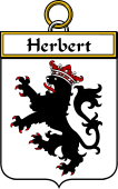 French Coat of Arms Badge for Herbert