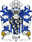 Welsh Coat of Arms for Cecil (of Skenfrith, Monmouthshire)