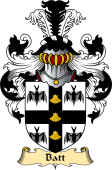 Irish Family Coat of Arms (v.23) for Batt