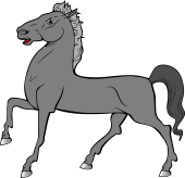Horse Passant