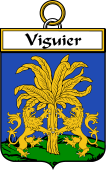 French Coat of Arms Badge for Viguier