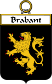 French Coat of Arms Badge for Brabant
