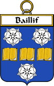 French Coat of Arms Badge for Baillif