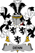 Irish Coat of Arms for Denn