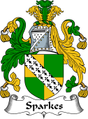 English Coat of Arms for the family Sparke (s)