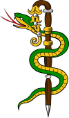 Staff (Pastoral) 6 Serpent Interlaced