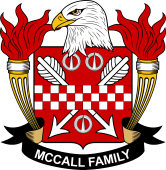 Coat of arms used by the McCall family in the United States of America