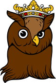 Owl Head Erased Ducally Crowned