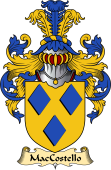 Irish Family Coat of Arms (v.23) for MacCostello