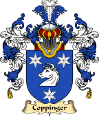 Irish Family Coat of Arms (v.25a) Coppinger