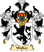 Irish Family Coat of Arms (v.25a) Walker I