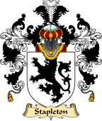 Irish Family Coat of Arms (v.25a) Stapleton