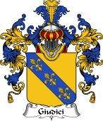 Italian Family Coat of Arms (v.25b) Giudici