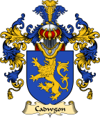 Welsh Family Coat of Arms (v.25) Cadwgon (AP BLEDDYN AP CYNFYN)